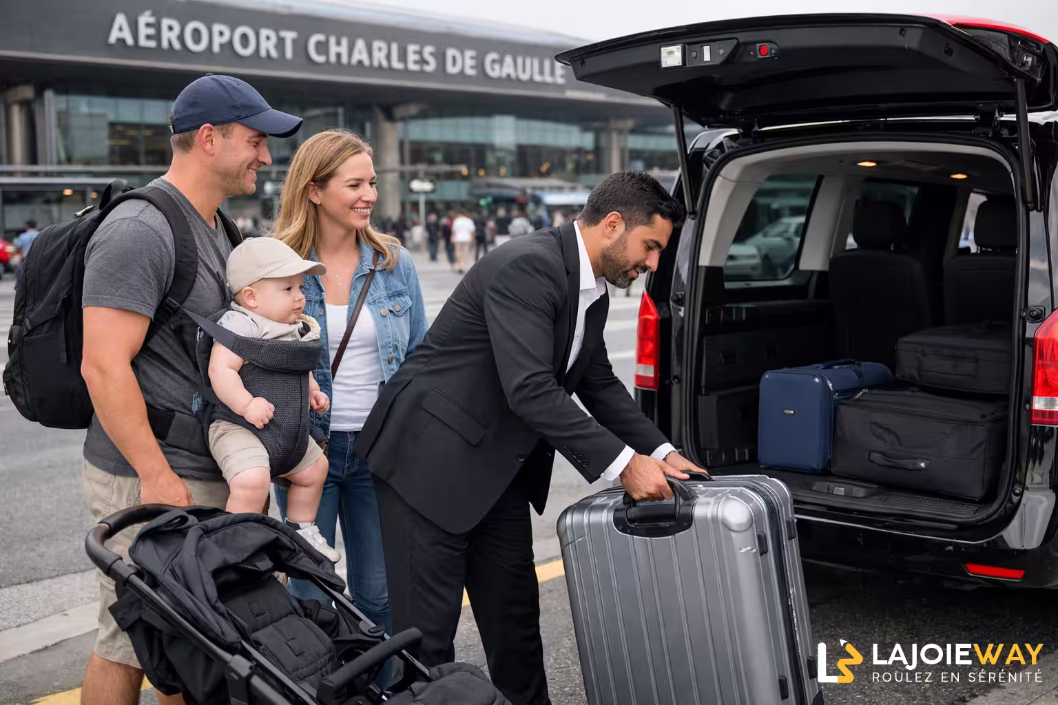 Orly airport family transfer